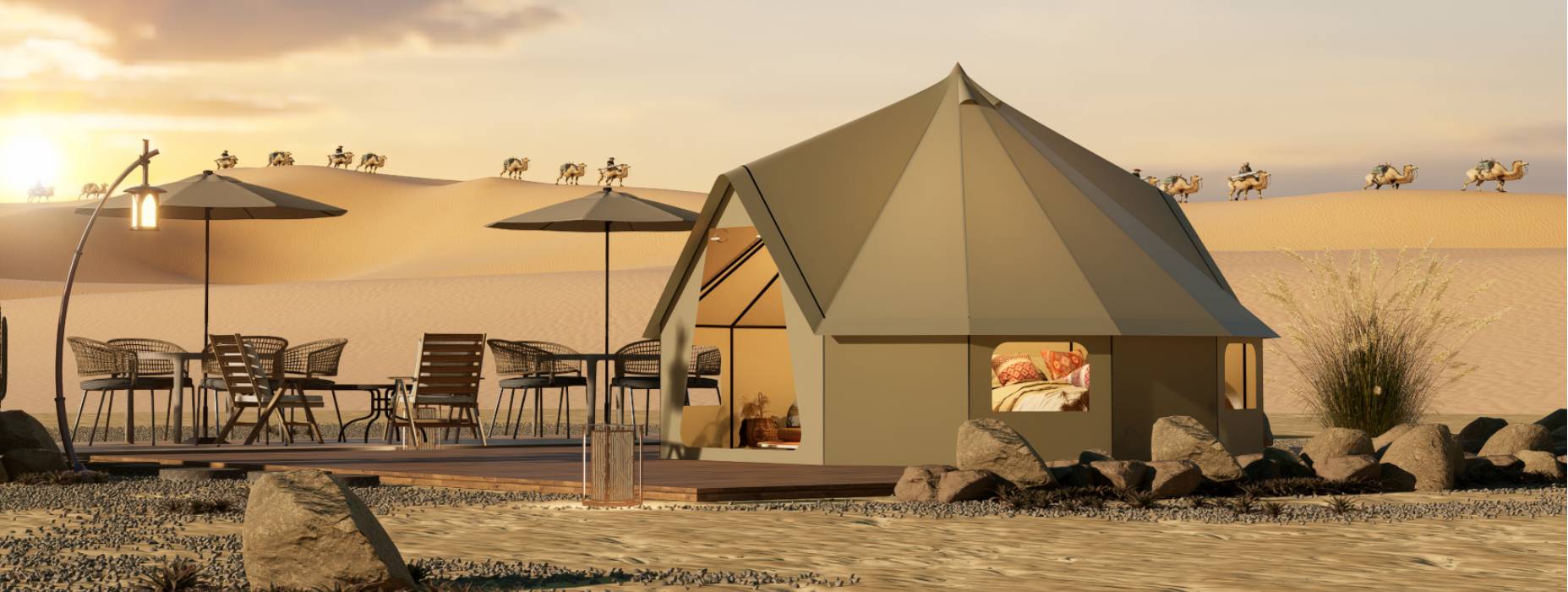 白朗县露营酒店帐篷产品